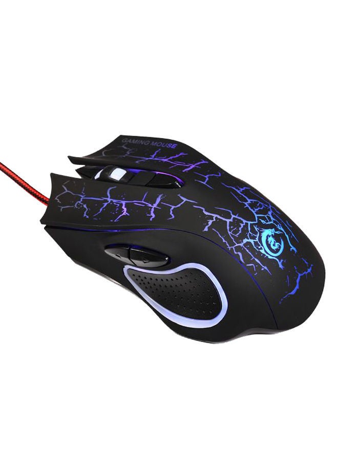 NIBEMINENT Adjustable DPI USB Wired Optical Gaming Mouse - Image 1