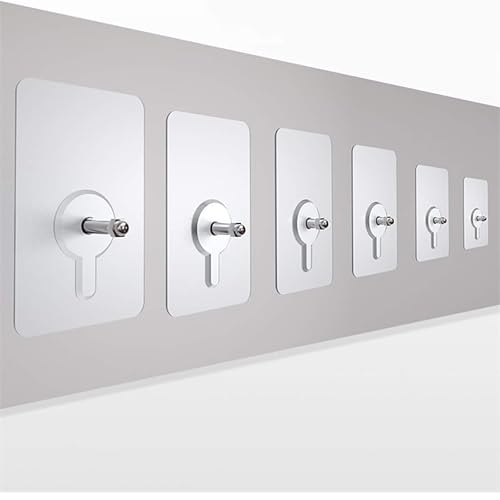 Boniry Hooks for Wall Without Drilling, Self Adhesive Nail Hooks for Hanging Strong, Durable & Easy-to-Install Wall Hooks for Home & Office - No Tools Required, (10, Nail Hook) - Image 4