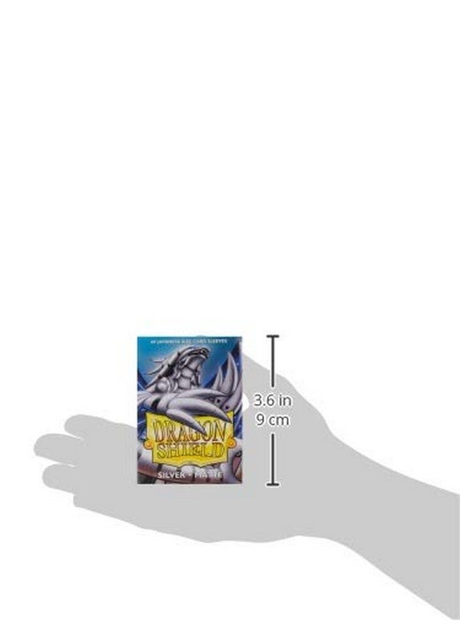 Arcane Tinmen Dragon Shield | Japanese Size Card Matte Sleeves | 60 CT - Smooth & Tough Premium TCG Sleeves - Compatible with Yu-Gi-Oh, Naruto, Cardfight & Vanguard | Silver - Image 3