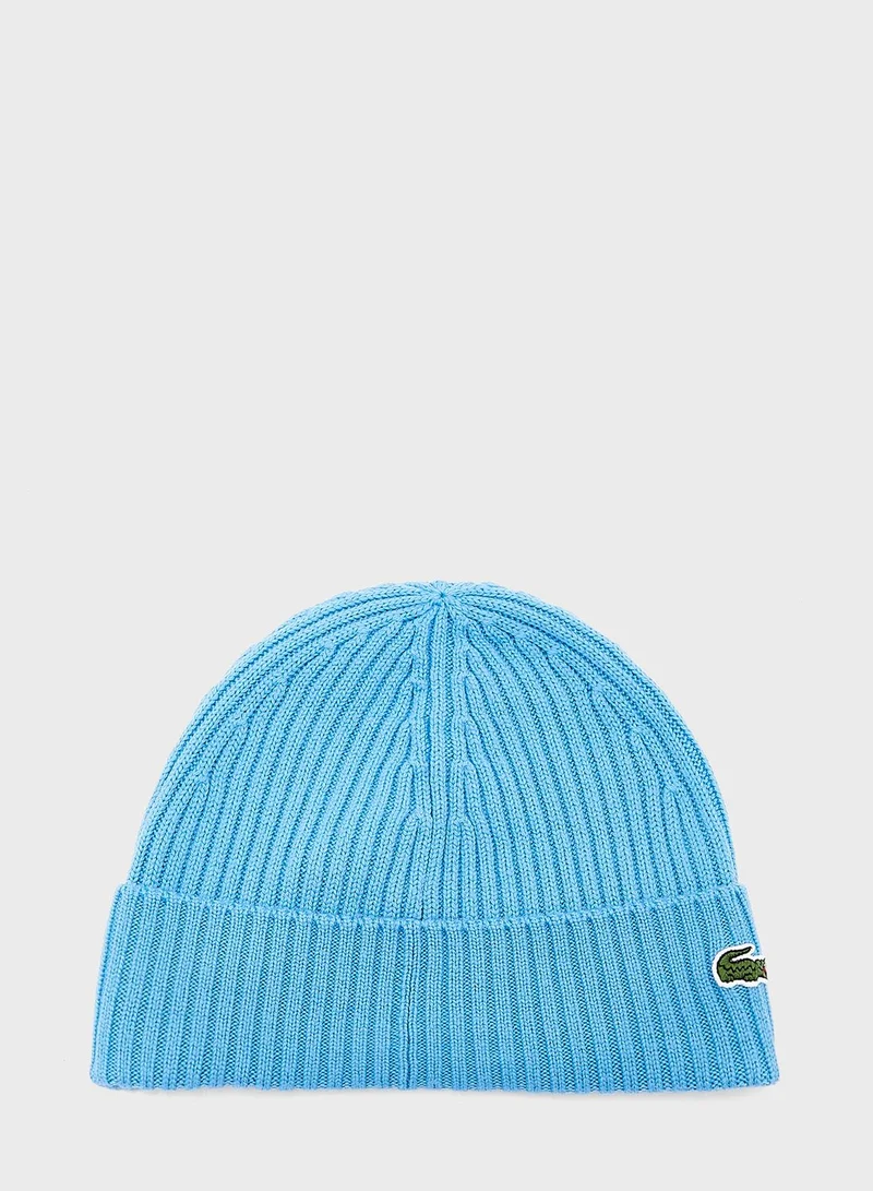 LACOSTE Logo Beanie Cap
