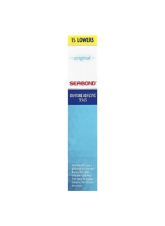 Sea-Bond SeaBond, Denture Adhesive Seals, Original, 15 Lowers  - Image 2