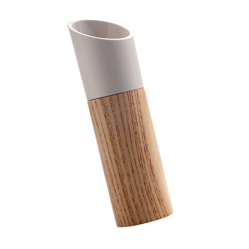 22ML Pepper Manual Ceramic Core Pepper Mill Hand Movement Kitchen Tool (White) - Image 5