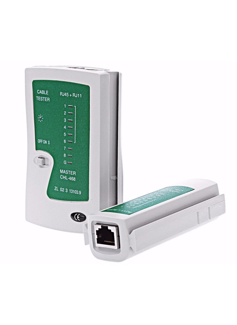 Alexvyan Alexvyan Multi Functional RJ45 RJ11 RJ12 CAT5 CAT 6 UTP Network LAN Cable Tester Test Tool  - Image 1