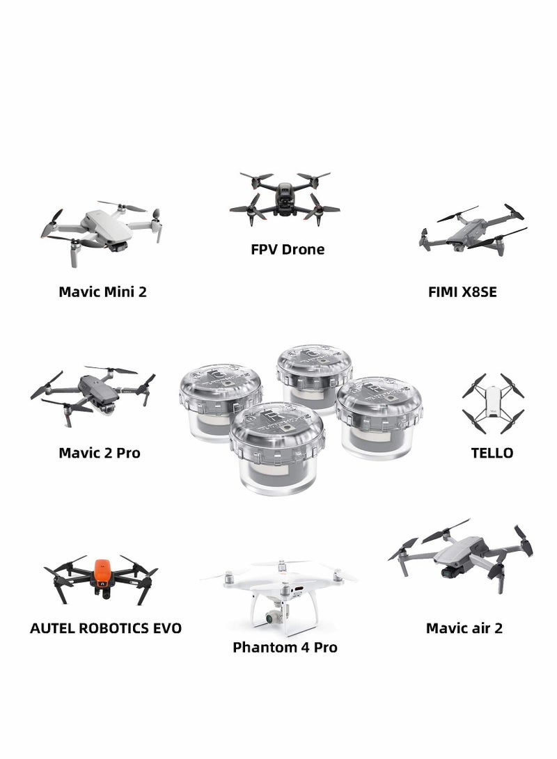 Excefore Drone Lights Strobe Light Quick Flash Drone Highlight Warning Indicator Night Compatible with Mini 2/Mavic Air 2/Mini SE/FPV/Mavic 3/Air 2S/Mavic 2/Tello/Autel Robotics EVO Nano/Lite - Image 2