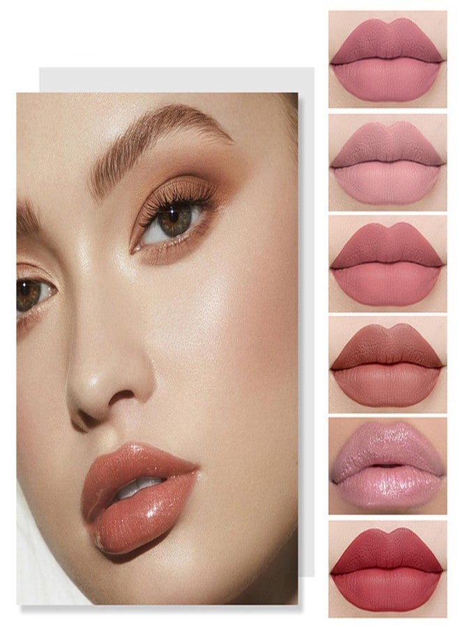 Baorder 12Pcs Velvet Matte Liquid Lipstick Set, Non-Stick Cup Nude Lip Stain Kit,Waterproof Long Lasting Quick-drying Matte and Glitter Lip Gloss,Lip Makeup Gift Kit for Women - Image 3