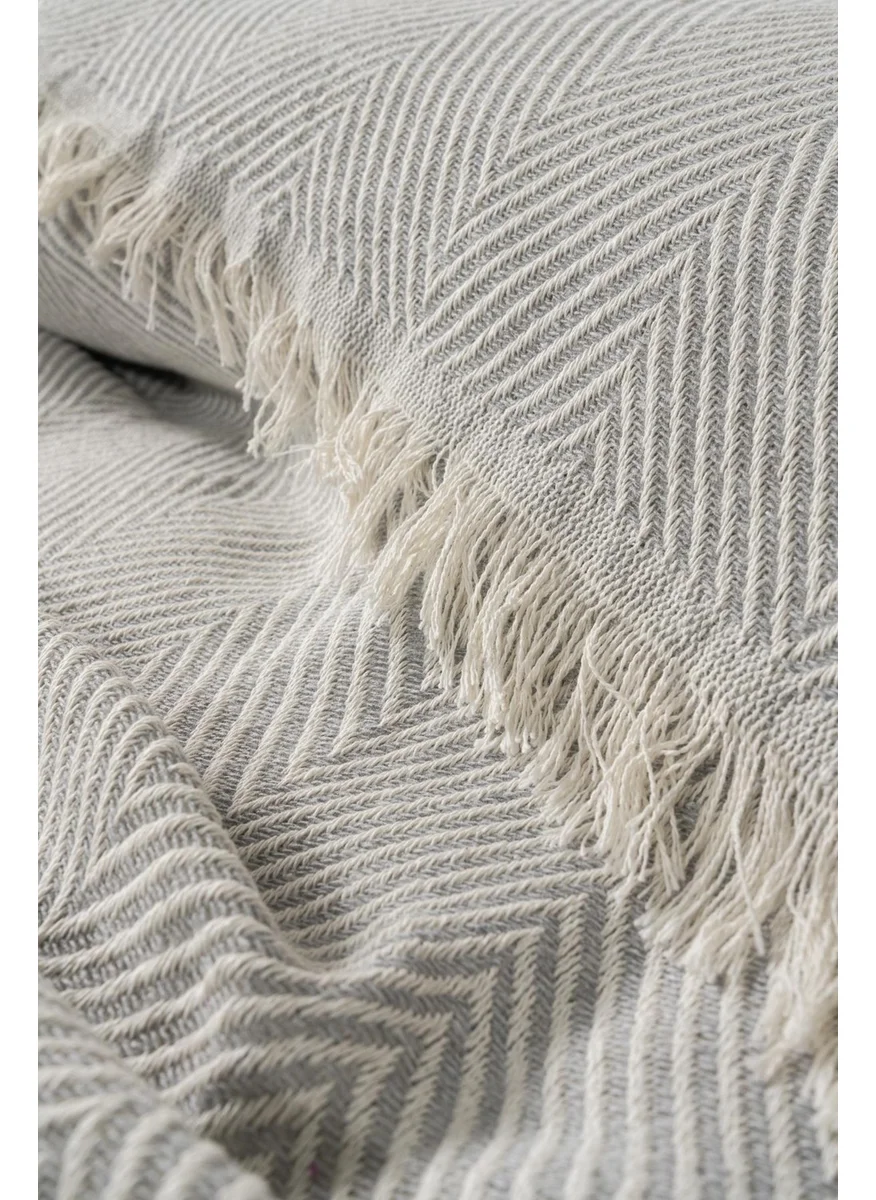 Ender Home Single Multi-Purpose Pique Blanket Bedspread Sofa Throw