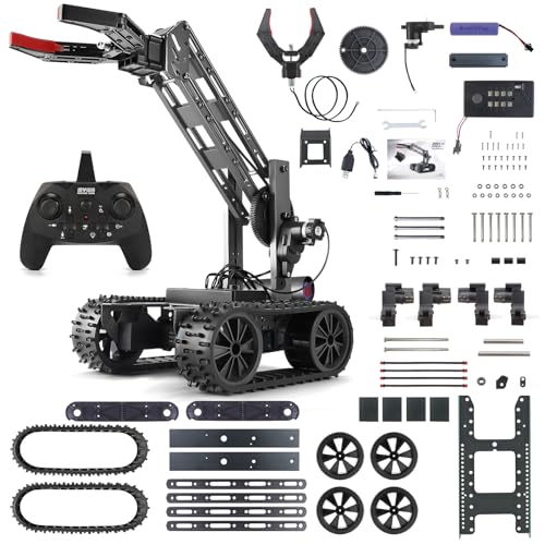 VANLINNY Robotic Arm Kit Science Projects for Kids Ages 812 Cool Electronic Robot Kit for Boys Girls to Learn ProgrammingTechology Educational Toy Building Kits for Beginners Xmas Birthday Gift - Image 1