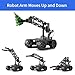 VANLINNY Robotic Arm Kit Science Projects for Kids Ages 812 Cool Electronic Robot Kit for Boys Girls to Learn ProgrammingTechology Educational Toy Building Kits for Beginners Xmas Birthday Gift - Image 4