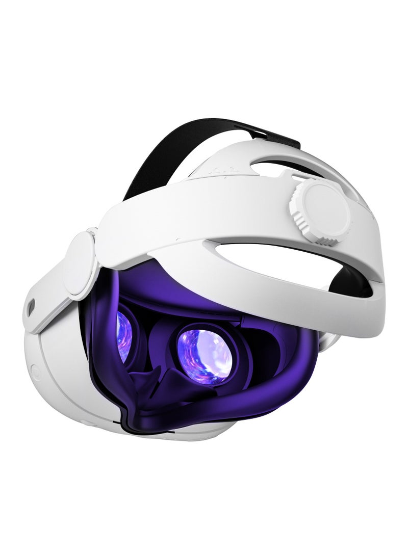 حزام رأس لمعيار رأس Meta Oculus Quest 3s / 3 / 2،3 في 1 قابل للتعديل ، ملحقات VR للألعاب المريحة المعززة المناسبة لحقيبة الحمل - Image 1
