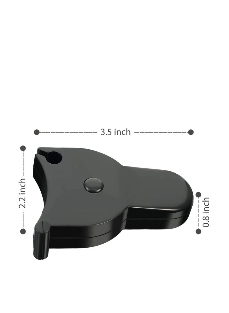 SYOSI - Body Measuring Tape 60 Inch Tape Measure, Measuring Tape Tailor Retract Measuring Tape Ergonomic Design Measuring Tapes and Soft Tape Measure for Tailor and Body Measurement 4 Pcs - Image 1