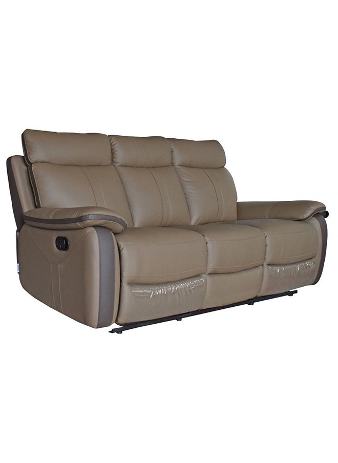 Arlington 3 Seater Half Leather Manual Recliner  Modern Design Three Seat Sofas Comfortable Living Room Furniture L 199 x W 92 x H 102 cm Tan - pzsku/ZE7D60EFA5663813D3B28Z/45/_/1698399441/90d2e8e4-e2b8-42b2-b073-51b8bc0ebf63