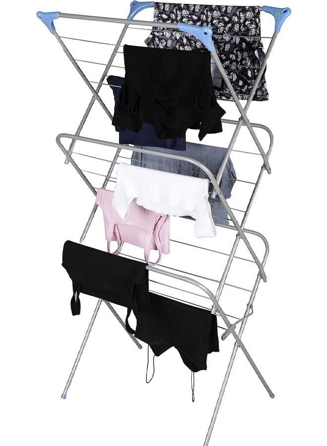 Taimi Taimi Dryer Clothes 3 Tier Racks Special for Baby Clothes Drying Indoor/Outdoor 60x42x135cm - Image 1
