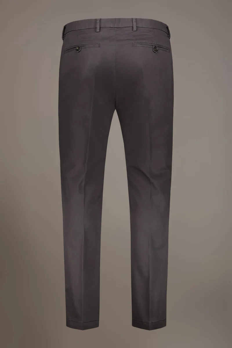 Doppelganger  Chino single pinces - DK Grey for Men | Best Price UAE
