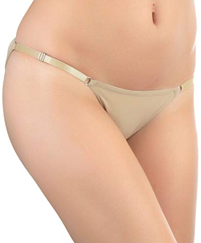 ToBeInStyle شورت تانغاس للنساء من تو بي إن ستايل - بيج - كبير جداً - Image 5