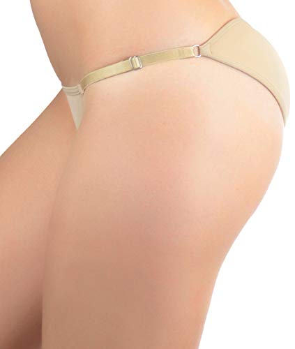 ToBeInStyle شورت تانغاس للنساء من تو بي إن ستايل - بيج - كبير جداً - Image 4