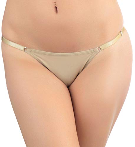 ToBeInStyle شورت تانغاس للنساء من تو بي إن ستايل - بيج - كبير جداً - Image 2