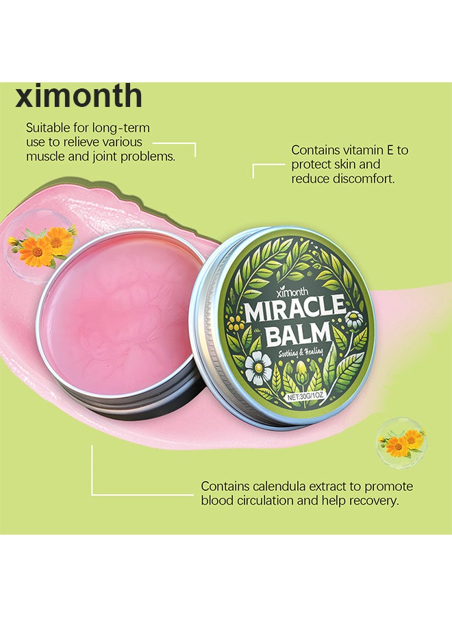 ximonth Miracle Balm, Sensio Miracle Balm, Soothing Joint Cream For Back, For Back, Legs, Feet, You Feel Relaxed And Comfortable 30G - Image 4