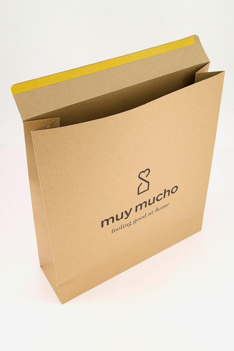 Muy Mucho Feeling Good At Home Envelope 37.5 H x 35 L cm, Brown - Image 3