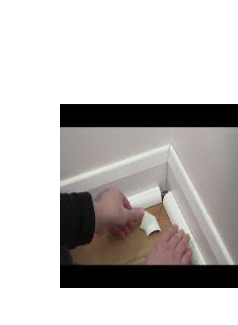 KNP KNP Electrical PVC Floor Trunking 16mm x 65mm is a Robust and Versatile Solution for Managing and Protecting Electrical Cables in Various Environments.  - Image 4