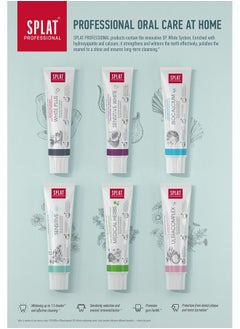 SPLAT Splat Professional Series Ultracomplex Toothpaste, Comprehensive Care and Whitening for Sensitive Teeth  - Image 5