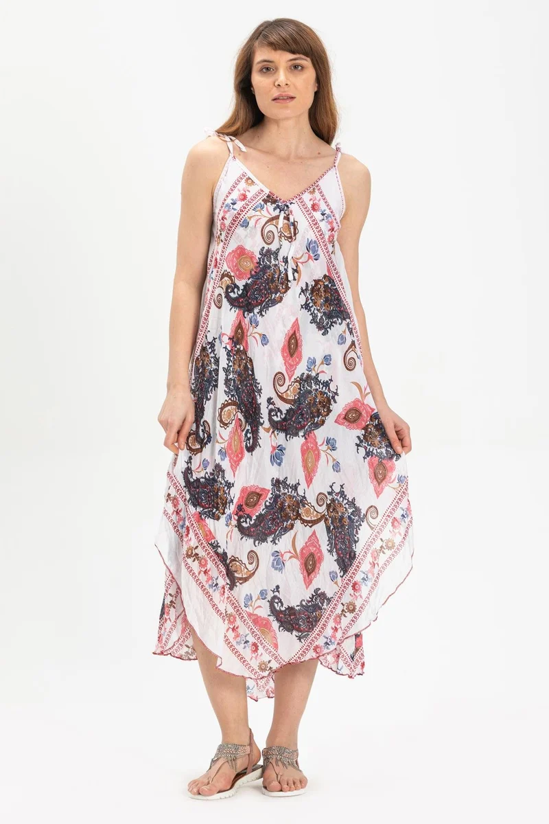 اليش شيل بيزي Paisley Print Sundress