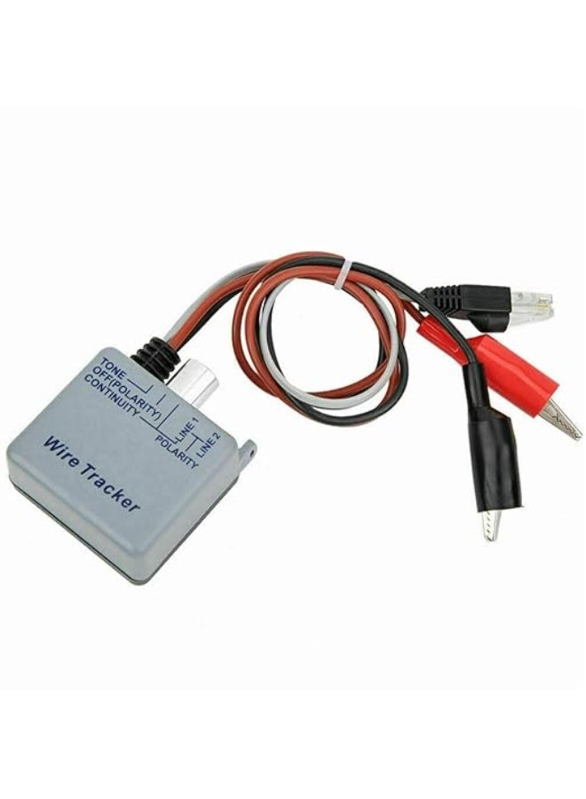 Terabyte 200EP Tone Probe 701K Generator Kit Inductive Amplifier Wire Cable Tracer to Locate Single Conductors and Cables Integrated LED Flashlight (Includes Headset Jack and User Manual) - Image 4