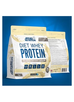 Applied Nutrition مصل اللبن الغذائي التطبيقي - مكمل مسحوق عالي البروتين، منخفض الكربوهيدرات والسكر، لإدارة الوزن مع CLA، L كارنيتين، الشاي الأخضر (1 كجم - 40 حصة) (آيس كريم الفانيليا)  - Image 3