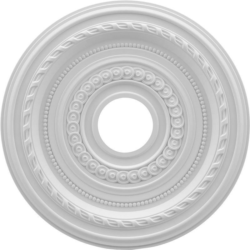 ميدالية سقف PVC حرارية من إكينا ميلوورك CMP16CO تناسب الأغطية حتى 4 12 16OD x 3 12ID x 1P