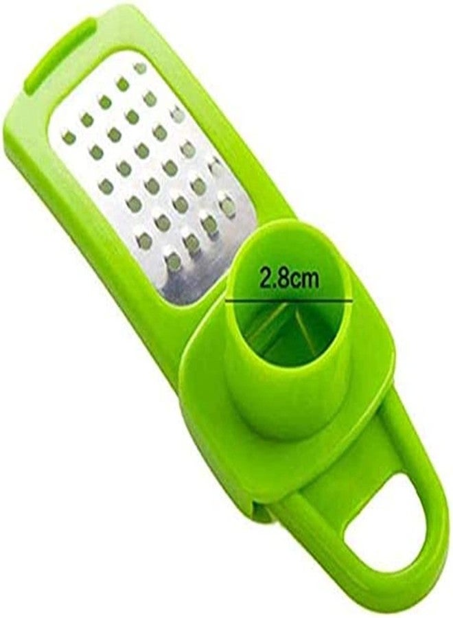 زيتوب قطاعة ثوم متعددة الوظائف من الفولاذ المقاوم للصدأ من زيتوب، قطاعة ومبشرة متعددة الاستخدامات للمطبخ - Image 1