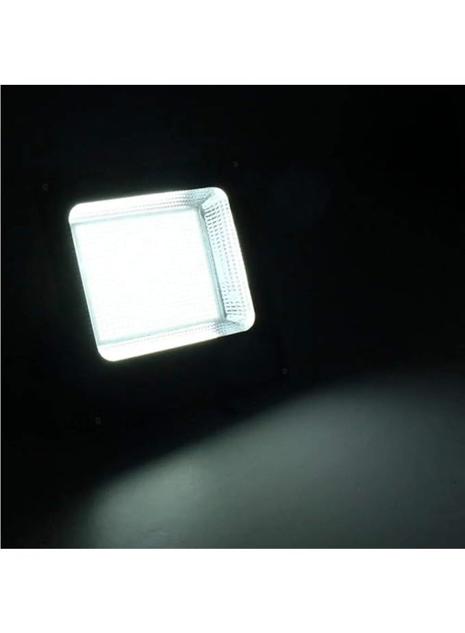 كشاف إضاءة LED من ESNCO، بقوة 1000 واط، لون أبيض بارد (6500 كلفن)، وزاوية شعاع واسعة؛ مناسب للساحات والحدائق والملاعب ومواقف السيارات والمستودعات. - Image 2