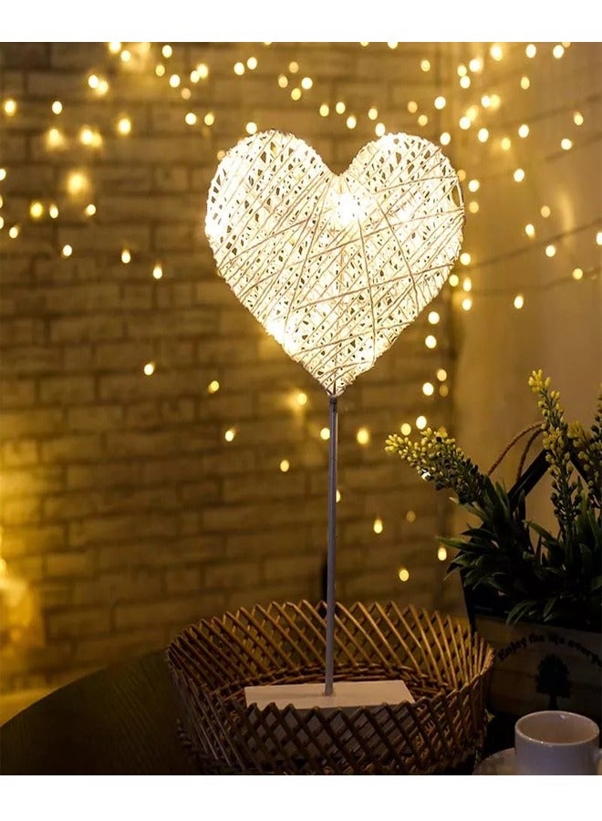 Raffine Heart LED Night Lamp Decorating Bedroom Atmosphere Specially for Ramadan - Image 4