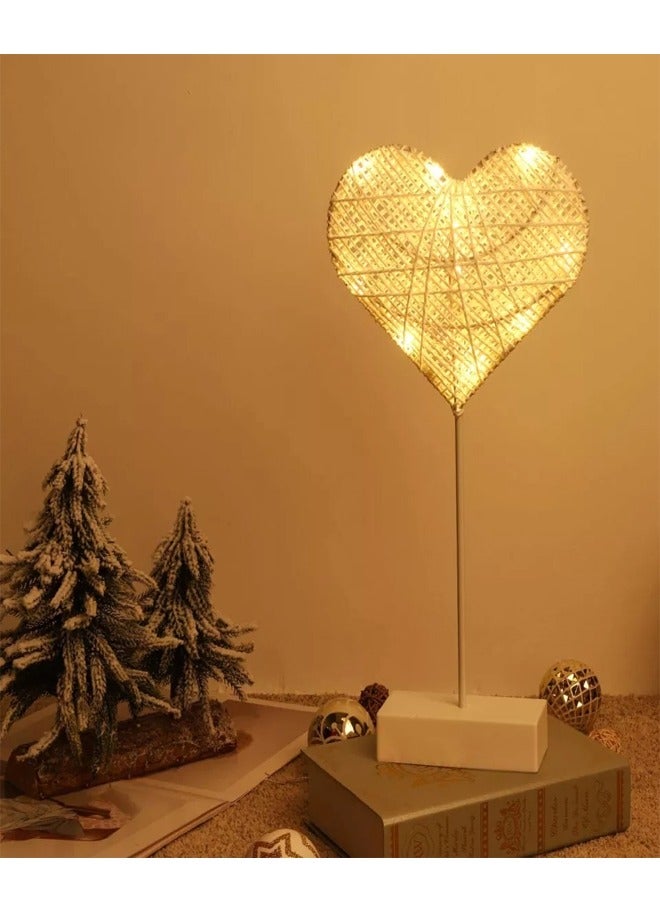 Raffine Heart LED Night Lamp Decorating Bedroom Atmosphere Specially for Ramadan - Image 2