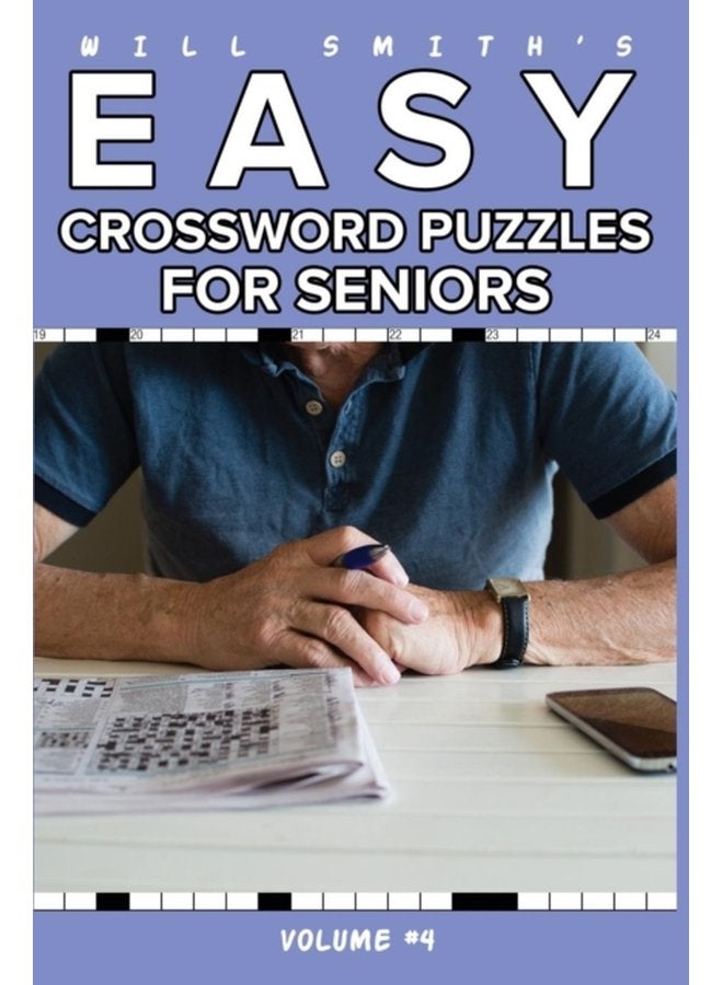 Will Smith Easy Crossword Puzzle For Seniors Volume 4 - Paperback