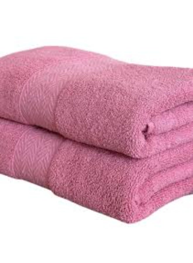 تى ام هوم مجموعة فوط فندقية فاخرة من TM HOME – قطن طبيعي 100% فائق النعومة والامتصاص – لون وردي أنيق بوزن 450 جرام للفوطة الواحدة – مقاس 50×100 – جودة فندقية راقية بمعايير عالمية - Image 5