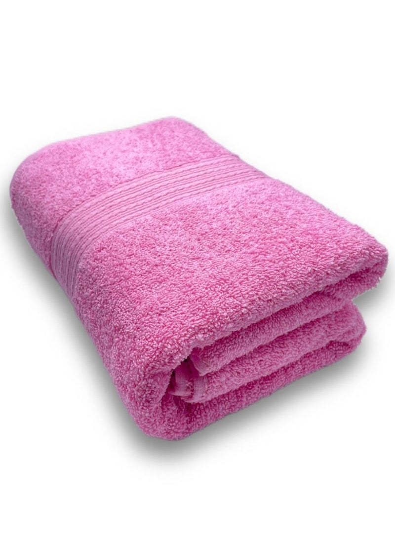 تى ام هوم مجموعة فوط فندقية فاخرة من TM HOME – قطن طبيعي 100% فائق النعومة والامتصاص – لون وردي أنيق بوزن 450 جرام للفوطة الواحدة – مقاس 50×100 – جودة فندقية راقية بمعايير عالمية - Image 2