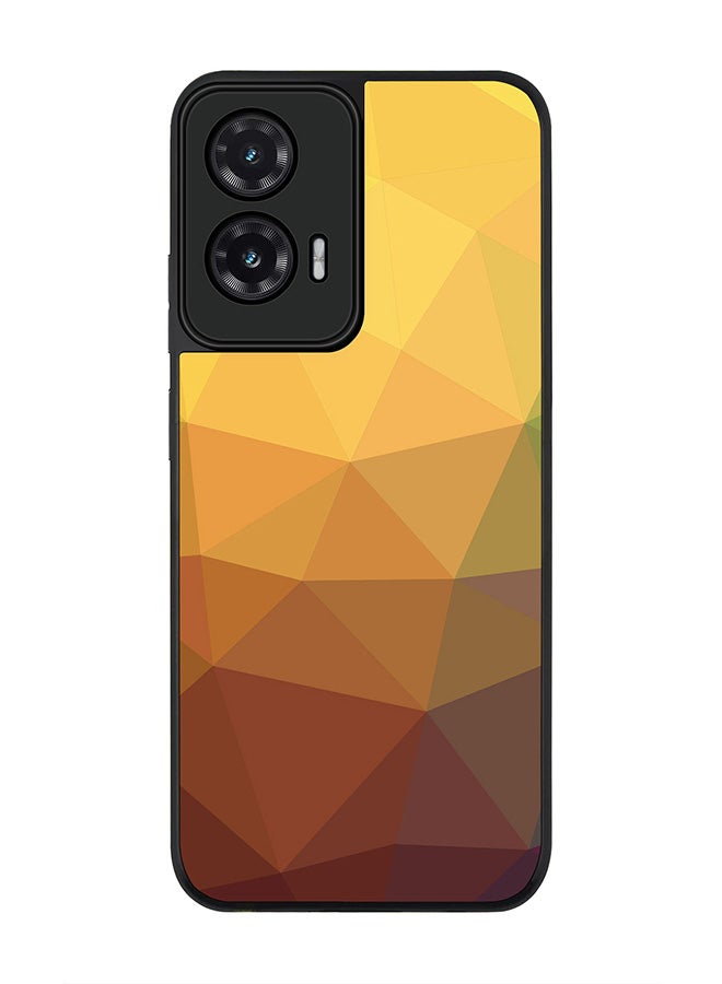 Stylizedd For Motorola Moto G35 Case,Slim fit Camera Protection, Shockproof Thin Phone cover  - Golden Nugget