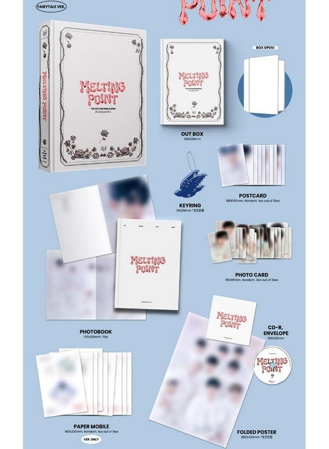 dreamus Zb1 Zerobaseone Melting Point 2Nd Mini Album 3 Ver Set Display Album 161 X 220Mm 100% Original Item - Image 2
