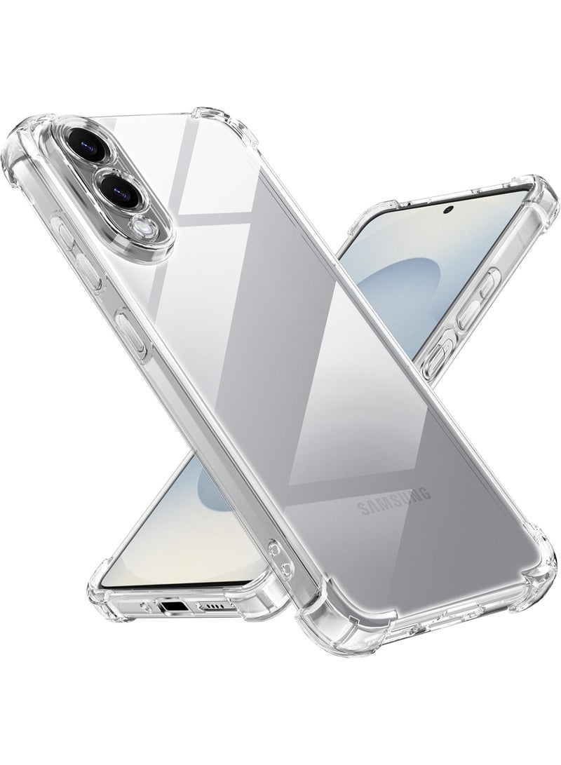 Samsung Galaxy S25 Edge Case Cover Reinforced Corners Scratch Resistant TPU S25 Edge Rubber Soft Silicone Protective Cover for Samsung Galaxy S25 Edge - Image 1