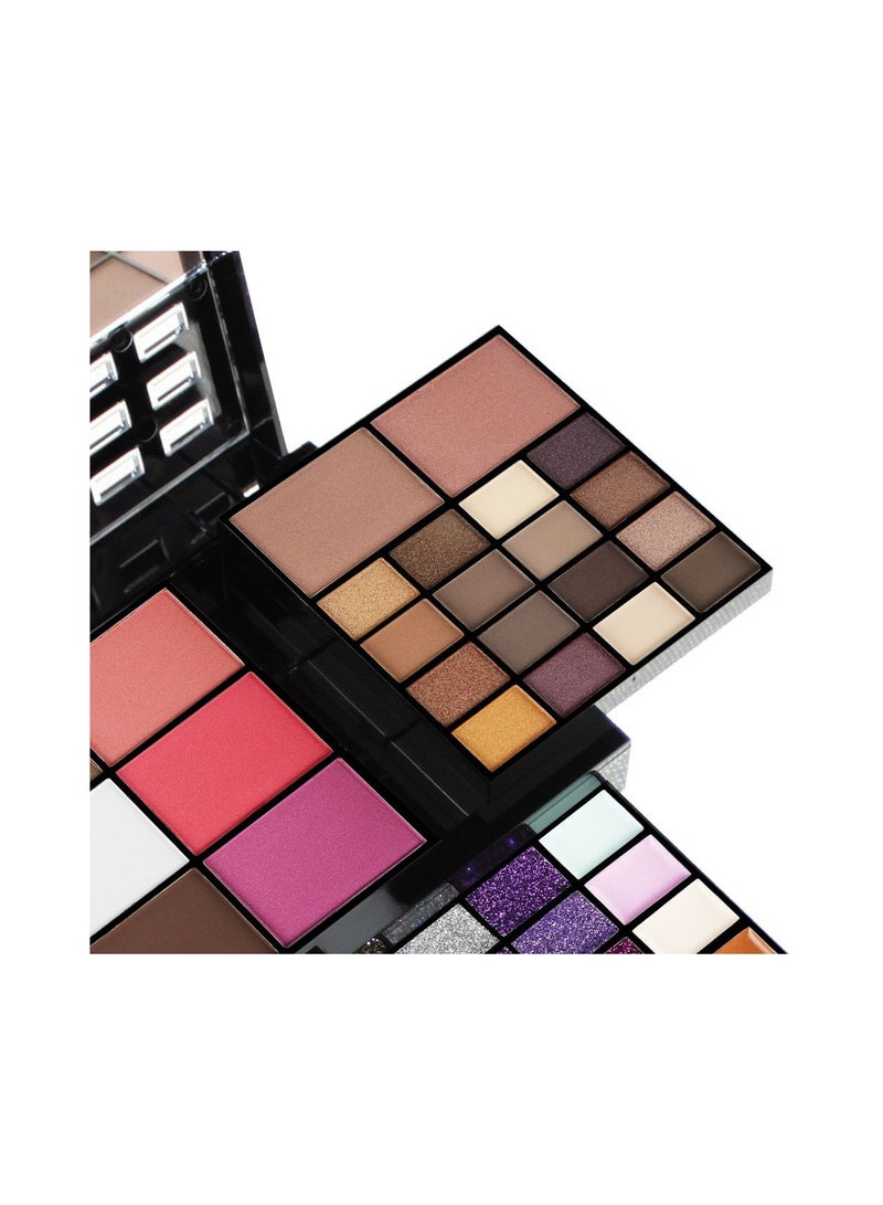 BEAUTY PLUS Pro 74 Colors All in one Makeup Gift Set including 36 Eyeshadow palette, 16 Lip Gloss, 12 Glitter Cream, 4 Concealer, 3 Blusher, 1 Bronzer, 2 Highlight and Contour - Make Up Contouring Kit - Image 5