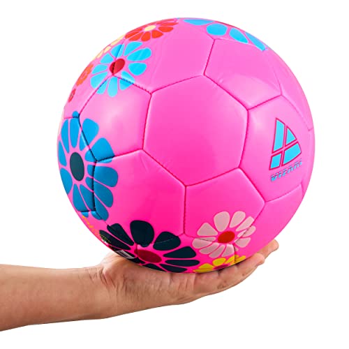 Vizari Blossom Soccer Ball, Pink/Blue, 3 - Image 2
