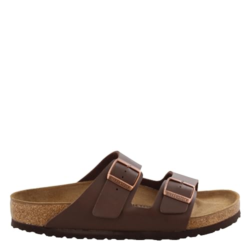 Birkenstock Unisex Arizona Sandal,Dark Brown Birko-Flor,41 M EU - Image 3