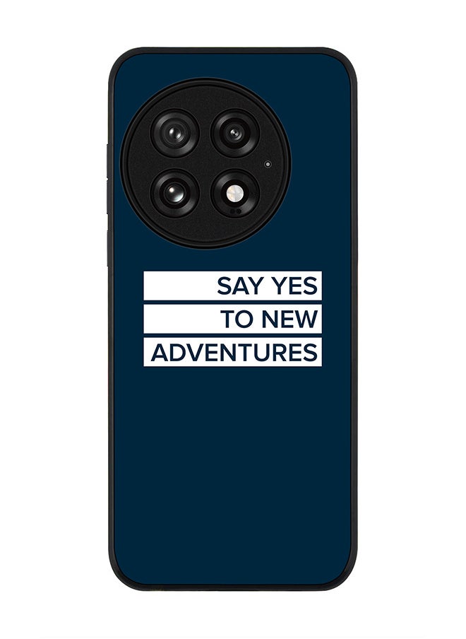 Stylizedd For OnePlus 13 5G Case,Slim fit Camera Protection, Shockproof Thin Phone cover  - Say yes to new adventures  - Image 1
