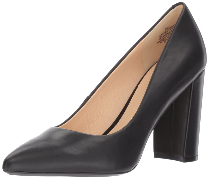 Nine West Womens Astoria9x9 Pump Black Leather 10