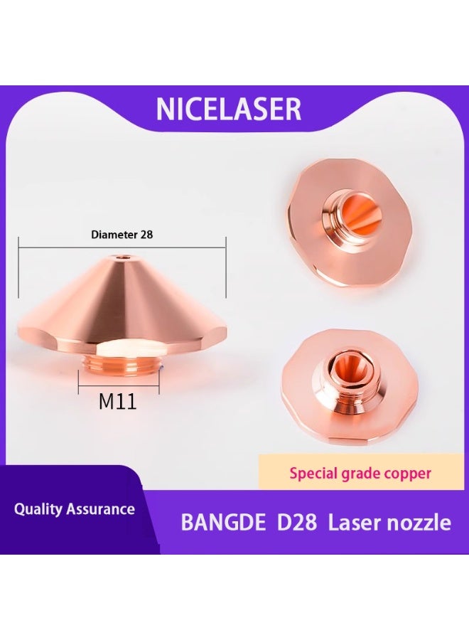 ١D28 single-layer nozzle with 3.5 mm orifice for laser cutting - Image 1