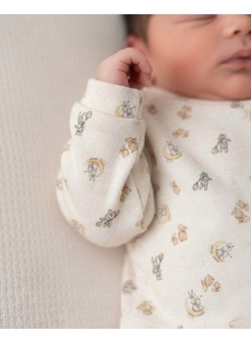 Cloud Fashion Soft Floral Baby Set - Image 3