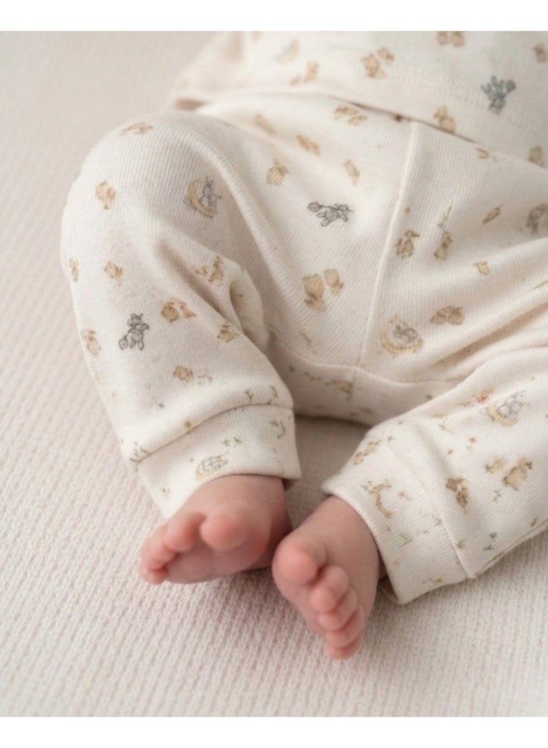 Cloud Fashion Soft Floral Baby Set - Image 2