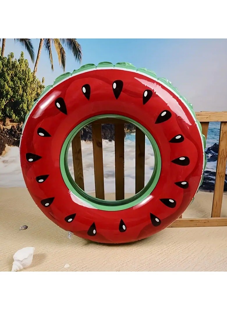 Goolsky 1pc Thickened Swimming Ring, Fruit Ocean Beach Armpit Ring Floating Ring(70#) - Image 4
