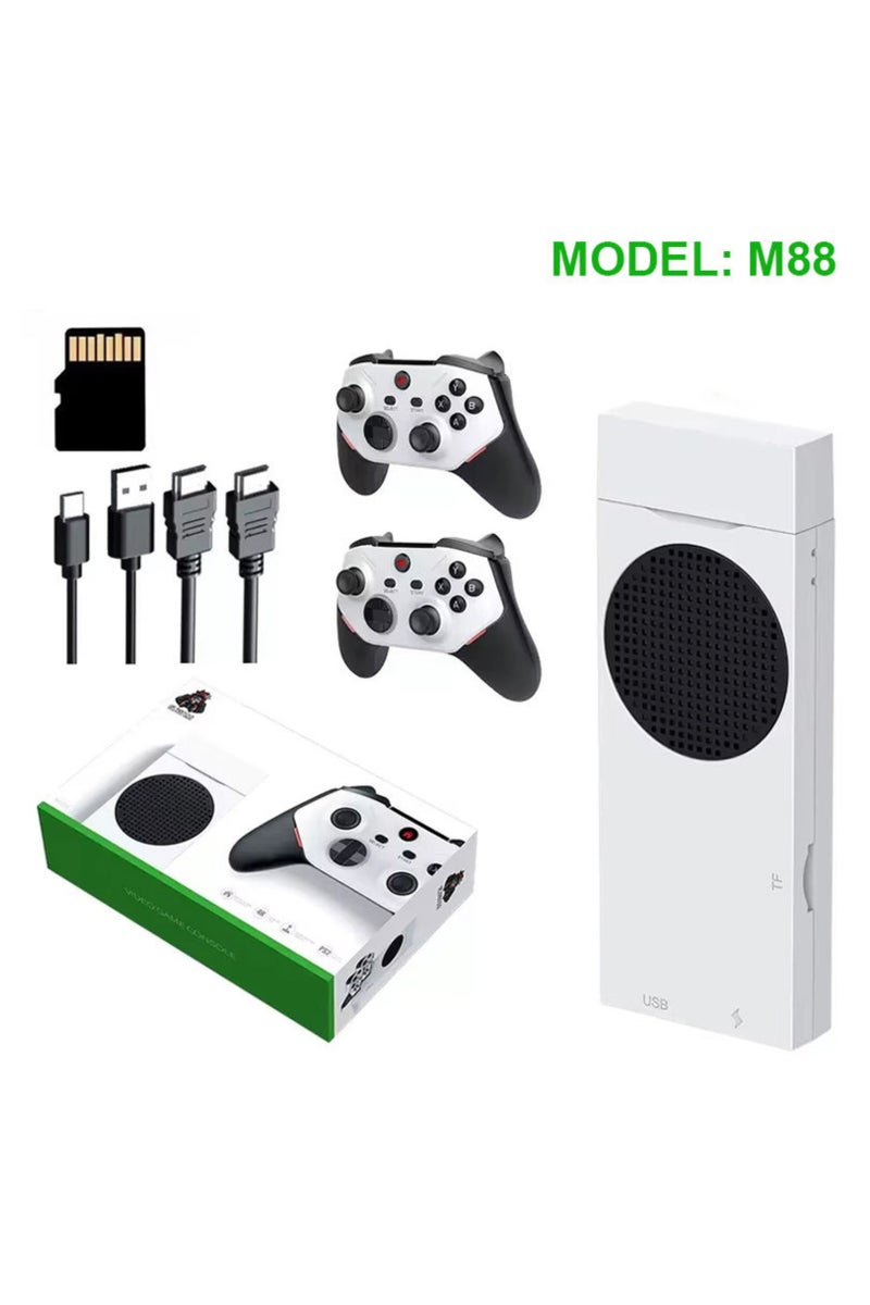 DIGI CORE M88 Retro Game Console 128GB 4K/8K HD TV Gaming System With 30,000+ Classic Games, Wireless Controllers Arcade Support, Expandable 512GB TF Card, Wireless Console Game RGB Red Blue Dual Color Light Video Game Stick 30+ Simulator Platform 3D Porting Games Plug & Play for Family & Kids - Image 2