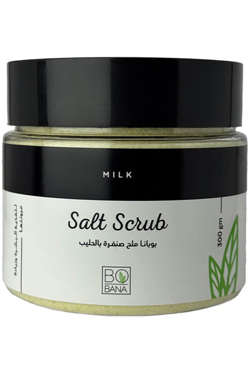 BOBANA Milk Salt Scrub, 300gm 