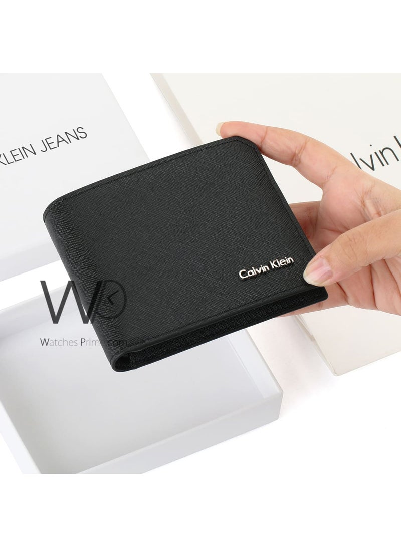 كالفن كلاين جينز محفظة كالفن كلاين جينز للرجال باللون الأسود - Image 2